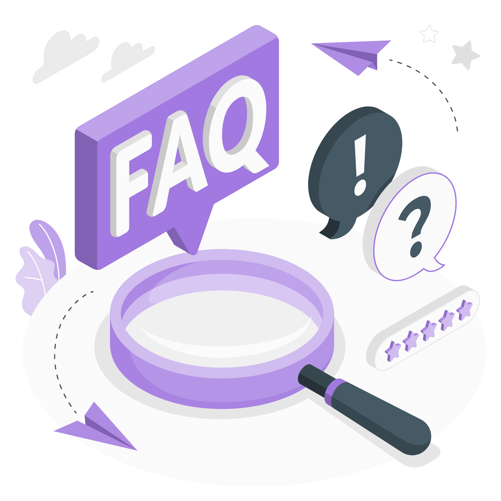 FAQ illustration